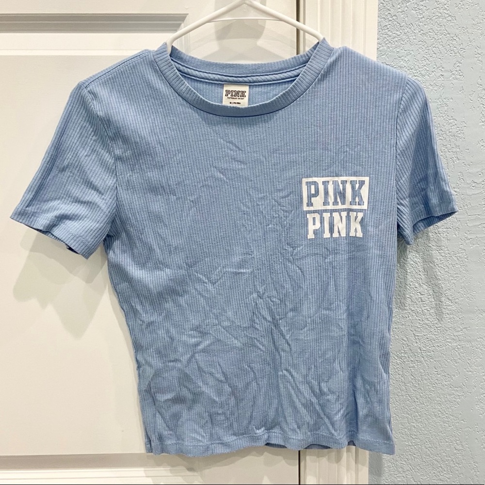 VS PINK Blue Top